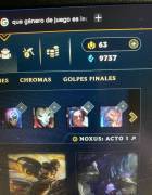 Cuenta de League of legends - EU WEST -sin cladificar - LV492, € 350.00