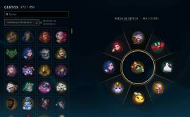 Vendo cuenta de lol 365 escencia mitica +200skins Premio S santuario, USD 300.00