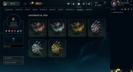 Vendo cuenta de lol/ lvl 82/ unranked/ 63 champs/ 38 skins, USD 15.00