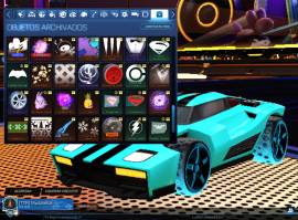 Rocket League Account EST.2018 Full 9 DLCs +200 items, USD 630.00