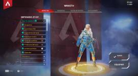 APEX Legends PC(Origin), lvl 500- 85 Legendario-Heirloom Wraith, USD 400.00