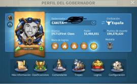 RISE OF KINGDOMS account for sale 44M VIP 12 (4 LEGE MAX, 15 EPIC MAX), € 149.00