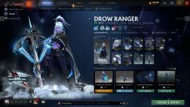 For sale Dota 2 account with drow arcana, USD 190.00