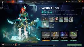 For sale Dota 2 account with drow arcana, USD 190.00