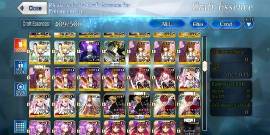 Cuenta Fate Grand order NA 26ssr (skadi, okita, ereshkigal, raikou, etc), USD 150.00