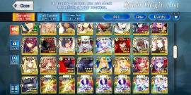 Cuenta Fate Grand order NA 26ssr (skadi, okita, ereshkigal, raikou, etc), USD 150.00