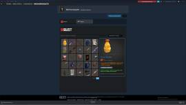 For sale Rust account Global, € 15.00