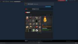 For sale Rust account Global, € 15.00