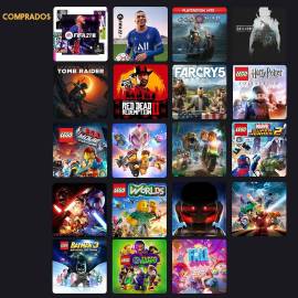 CUENTA DE PS4 MAS DE 50 JUEGOS -FIFA 22, RED2, GOW ETC ETC, USD 90.00