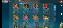 Lords Mobile account +1B power (T5, pact5, etc), € 1,000.00