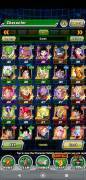 Dokkan Battle account with 36 summonable LRs and 500 stones, USD 80.00