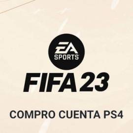 COMPRO CUENTA FIFA 23 CON WEB APP ACTIVA PS4, USD 30.00