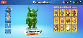 Stumble Guys account with 218 skins including 20 legendary, USD 40.00