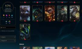 Selling Riot Games account. Valorant + League of Legends, € 300.00