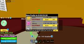 Roblox Blox fruit account, USD 140.00