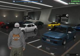 Modded GTA Online account ($100M+ cash, garages full of cars, jets,), € 40.00