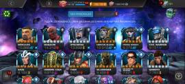 For sale account of Mcoc Marvel Battle of Superheroes, USD 135.00