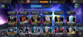 For sale account of Mcoc Marvel Battle of Superheroes, USD 135.00