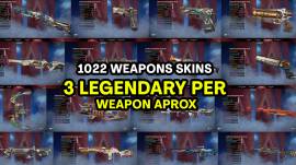 PREMIUM ACCOUNT APEX BIG SALE 3 HERLOOM, 1 PRESTIGE SKIN, 90 LEGENDARY, USD 250.00