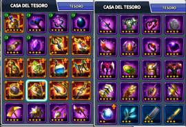 Sell LOK account all structures lvl 30. Full purple and cvc treasures., USD 900.00