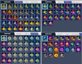 Sell LOK account all structures lvl 30. Full purple and cvc treasures., USD 900.00