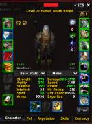 WoTLK account - Server Mandokir PvP - 4Pjs Lvl80, 2Pjs Lvl76-77 + Alt, € 350.00