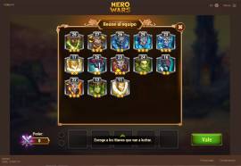 hero wars account at level 79, USD 30.00