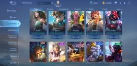 Cuenta de Mobile legends con más de 200 skins, USD 200.00