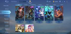 Cuenta de Mobile legends con más de 200 skins, USD 200.00