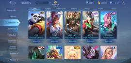 Cuenta de Mobile legends con más de 200 skins, USD 200.00