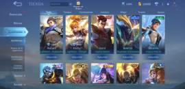 Cuenta de Mobile legends con más de 200 skins, USD 200.00