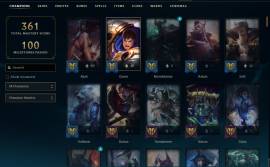 VENDO CUENTA LEAGUE OF LEGENDS +209 SKINS  |450€ DE VALOR |, € 90.00