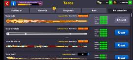 Cuenta 8 Ball Pool con Tacos Antiguos Maximizados, USD 10.00