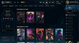 VENDO CUENTA DE LOL , USD 2,000.00