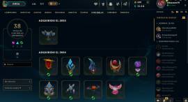 venta cuenta de lol  nivel 562, USD 200.00