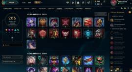 venta cuenta de lol  nivel 562, USD 200.00