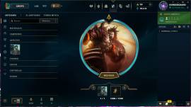 Vendo cuenta de league of legends Level 207 Con 38 aspectos Con un MMR, USD 80.00