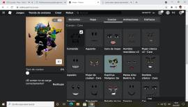 Vendo cuenta de roblox ex premium con 112 robux y lider de grupo, USD 15.00