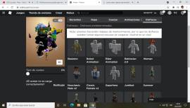 Vendo cuenta de roblox ex premium con 112 robux y lider de grupo, USD 15.00