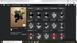 Vendo cuenta de roblox ex premium con 112 robux y lider de grupo, USD 15.00