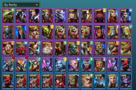 END GAME account, lVl 84, 32 LEGENDARY, (SIPHI, ROTOS X2) +150 EPIC, € 250.00