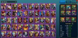 END GAME account, lVl 84, 32 LEGENDARY, (SIPHI, ROTOS X2) +150 EPIC, € 250.00