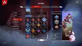 Vendo cuenta apex legends, 11k kills con octane, nivel 500, recolores, USD 270.00