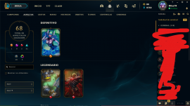 LoL account | Ex-Platino | LAS | LVL 250 | 73 SKINS, DJ SONA, USD 60.00