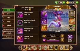 Hero Wars account at level 130 - VIP 7, USD 270.00