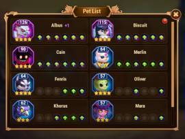 Hero Wars account at level 130 - VIP 7, USD 270.00