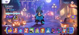 Vendo cuenta de pokemon unite, Skin Hallowen Lucario, USD 150.00