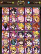 7DS Grand Cross Global Account + 6453 Diamonds, USD 50.00