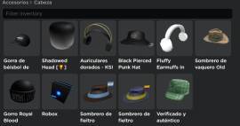 Cuenta de roblox valorada en mas de 5000 robux, USD 30.00