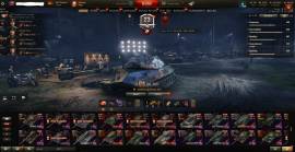 "World of Tanks account, 9 years old. 4 campaign tanks / 185 regular t, USD 650